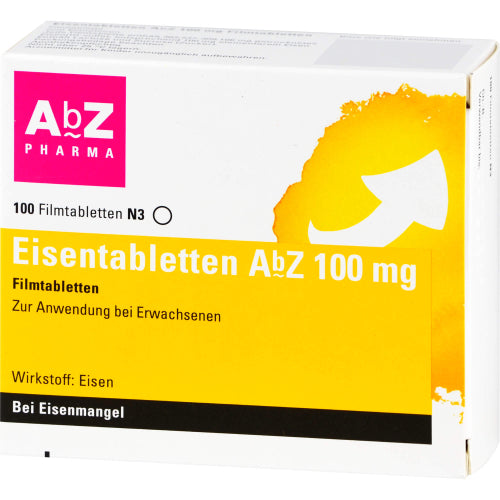 Eisentablette ABZ 100mg (100 Stk.)
