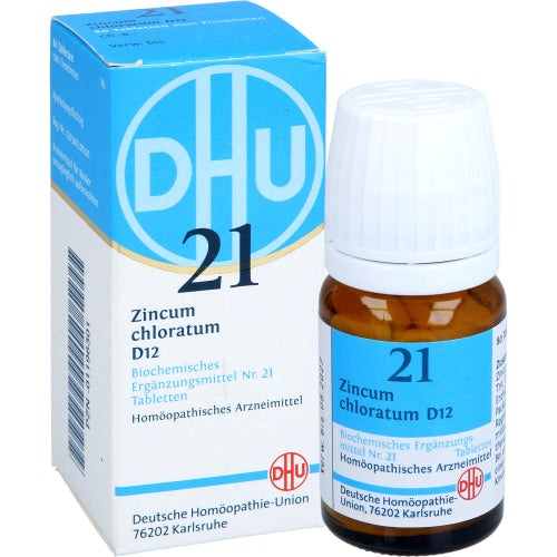 Biochemie 21 Zink CHL D12 (80 Stk.)