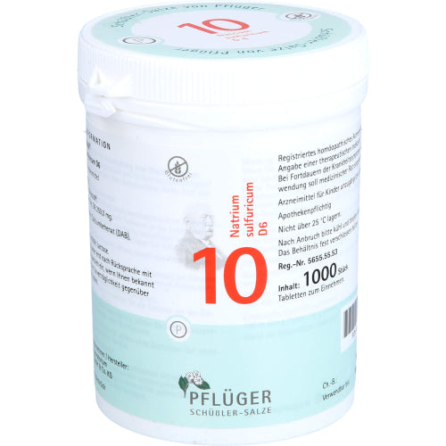Biochemie 10 Natrium Sulfuricum D 6 (1000 Stk.)