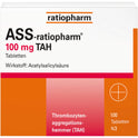 ASS Ratiopharm 100 mg TAH (100 stk.)