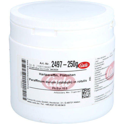 Hartparaffinplatten (250 g)