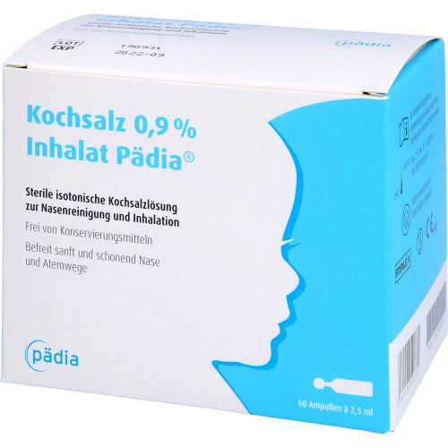 Kogesalt 0,9% INH Pädiatrie 2,5 (60X2,5 ml)
