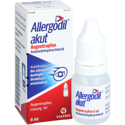 Allergodil Akut Øjendråber (6 ml)