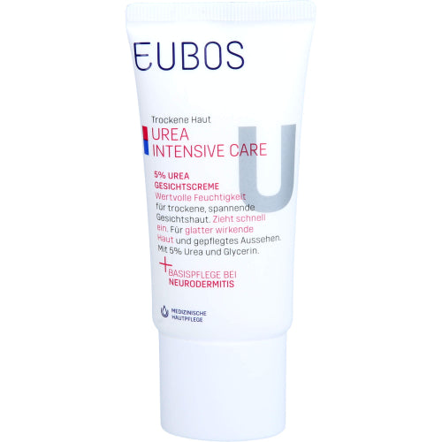 Eubos Tør Hud Urea 5% Ansigtscreme (50 ml)
