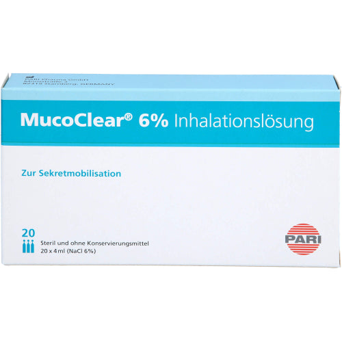 Mucoclear 6% NaCl Inhal (20X4 ml)