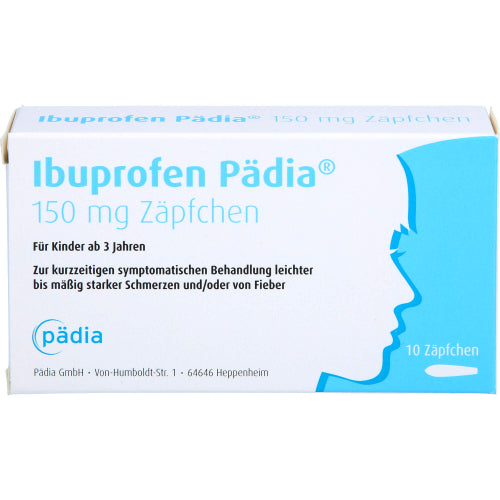 Ibuprofen Paedia 150 mg SUP (10 stk.)