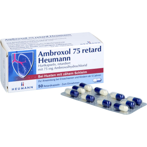 Ambroxol 75 Retard Heumann (50 stk.)