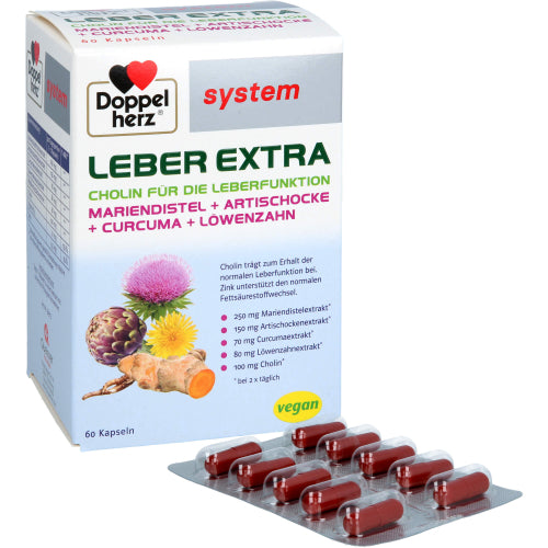 Doppelherz Leber Extra System (60 Stück)