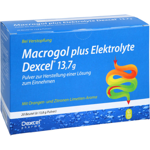 Macrogol Plus Elektrolyte Dexcel 13,7 G Plv (20 Stk.)