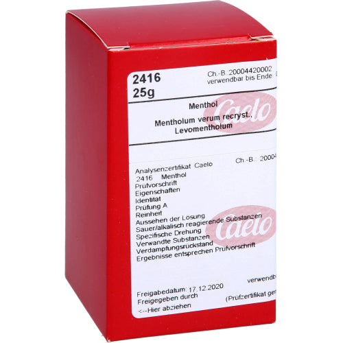 Mentholum Verum Recryst (25 g)