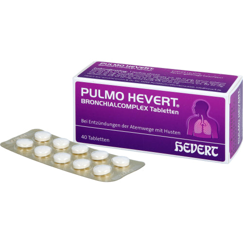 Pulmo Hevert Bronchialcomp (40 stk.)