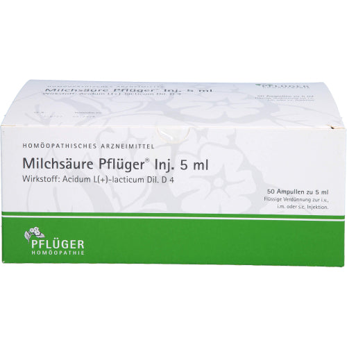 Milchsäure-Mixtur Pflüger 5ml (50 Stk.)