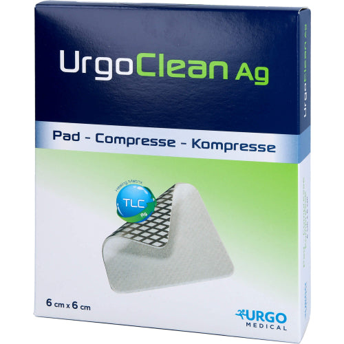 Urgoclean AG 6X6 cm (10 St.)
