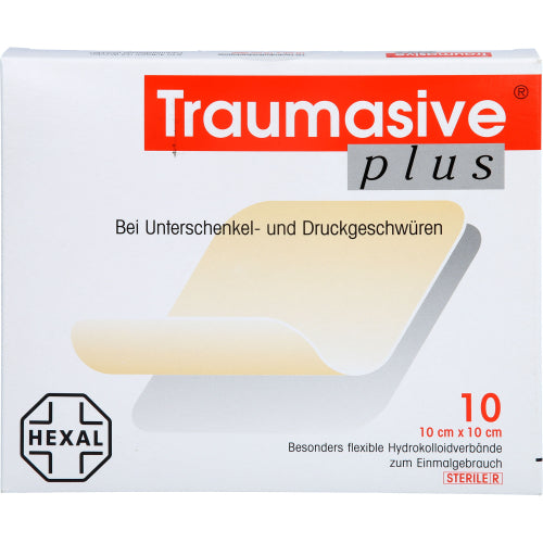 Traumasive Plus 10X10cm (10 Stück)