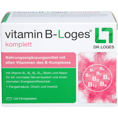 Vitamin B Loges Komplett (120 stk.)