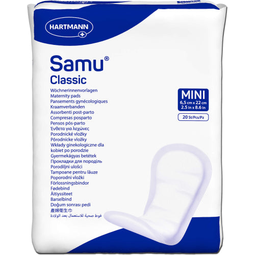 Samu Wochenbettvorlage Classic Mini (20 Stück)