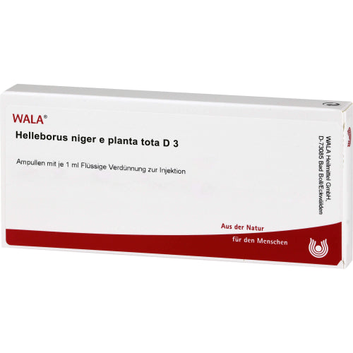 Helleborus NIG E PL TO D 3 (10X1 ml)