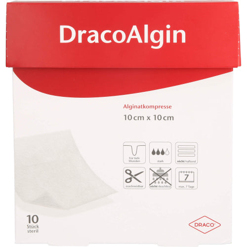 Dracoalgin Alginat 10x10cm (10 St.)