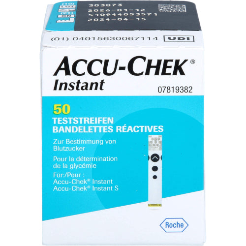 Accuchekinstantteststreife (50 stk.)
