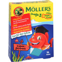 Möller's Omega-3 Gelee Fisch Erdbeere (36 Stück)