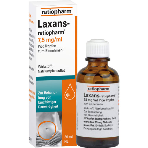 Laxans-Ratiopharm 7,5 mg/ml Pico Tropfen (50 ml)
