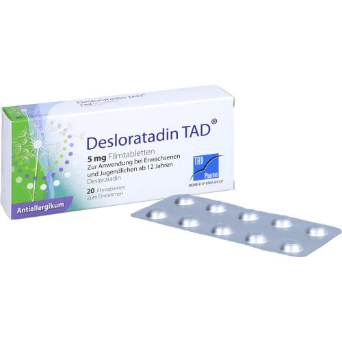 Desloratadin TAD 5mg FTA (20 stk.)