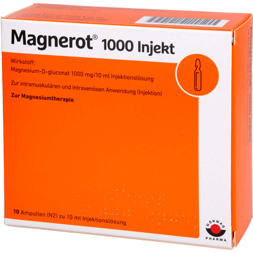 Magnerot 1000 Injekt (10X10 ml)