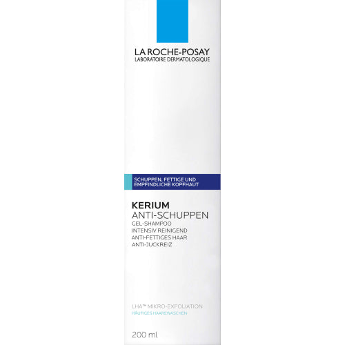 Roche Posay Kerium Gel-Shampoo für fettige Haut (200 ml)