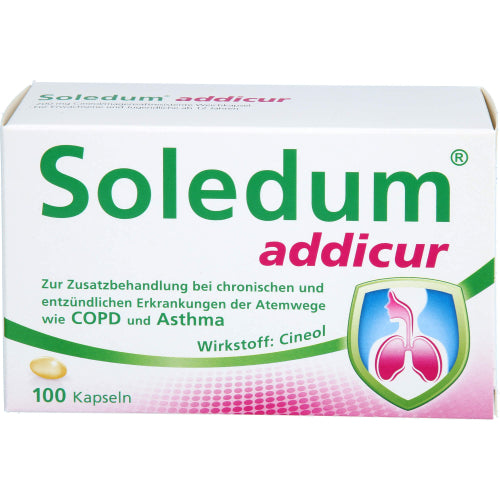 Soledum Addicur 200mg magensaftresistente Weichkapseln (100 Stk.)