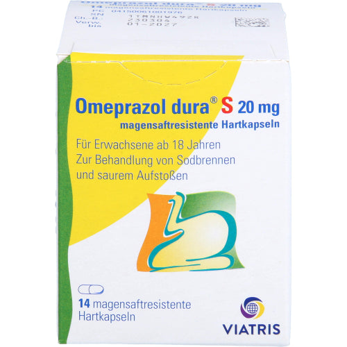 Omeprazol Dura S 20 mg (14 Stk.)