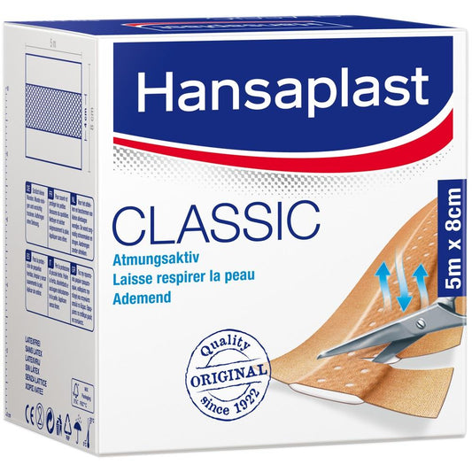 Hansaplast Classic 5mx8cm (1 stk.ück)