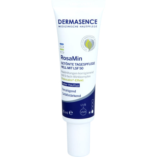 Dermasence Rosamin Tönet Dagcreme Lys Lsf50 (30 ml)