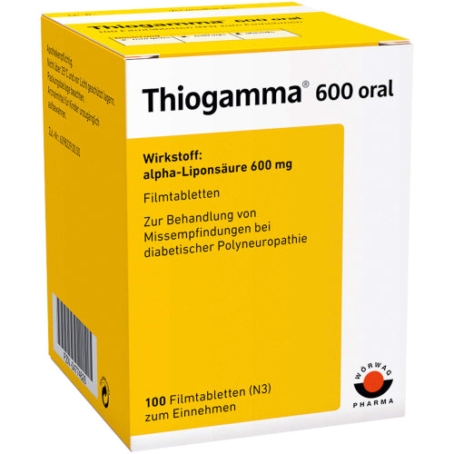 Thiogamma 600 Oral (100 stk.)