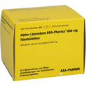 Alpha Liponsyre AAA600mg (100 stk.)