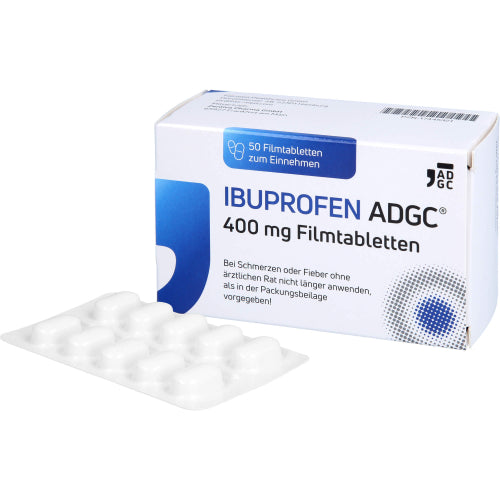 Ibuprofen Adgc 400mg FTA (50 stk.)