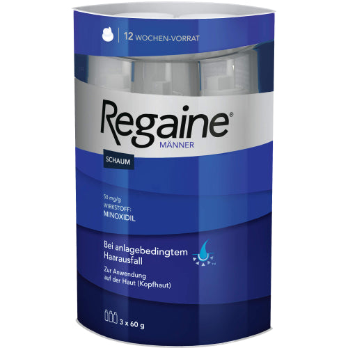 Regaine Mænd Skum 5% (3X60 ml)