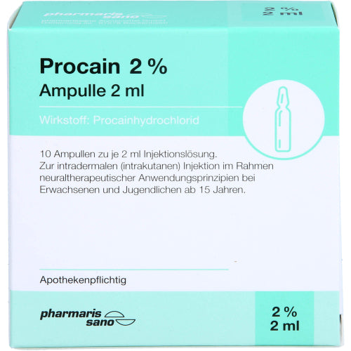 Procain Psano AMP 2% 2ml (10X2 ml)