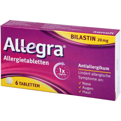 Allegra Allergietabletten 20 mg (6 Stk.)
