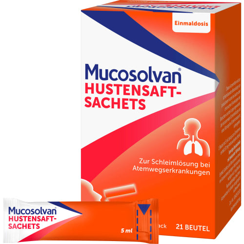 Mucosolvan HU Saft Sachets (21X5 ml)
