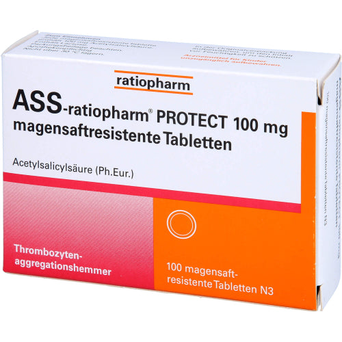 ASS-Ratio Protect 100 mg (100 stk.)