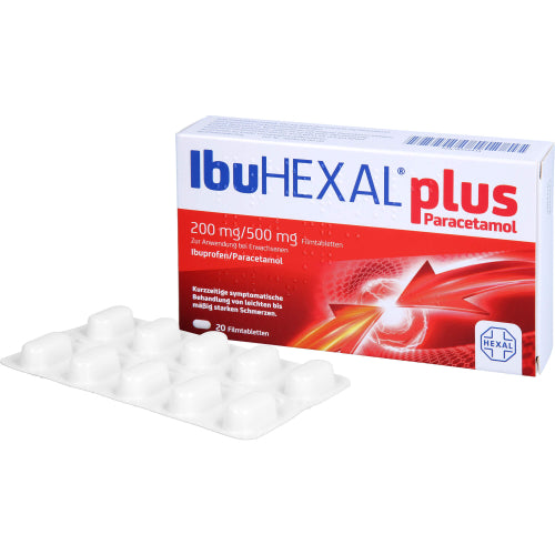 Ibuhexal Plus Paracetamol (20 stk.)