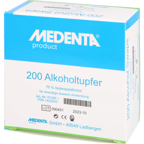 Alkoholtørre 70% Isopropylalkohol 872990 (200 stk.ück)