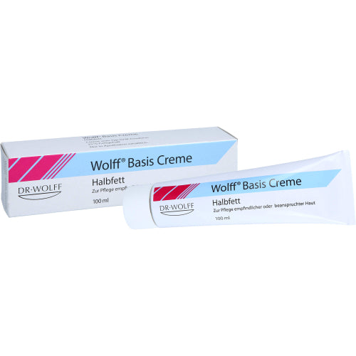 Wolff Basis Creme Halbfett (100 ml)