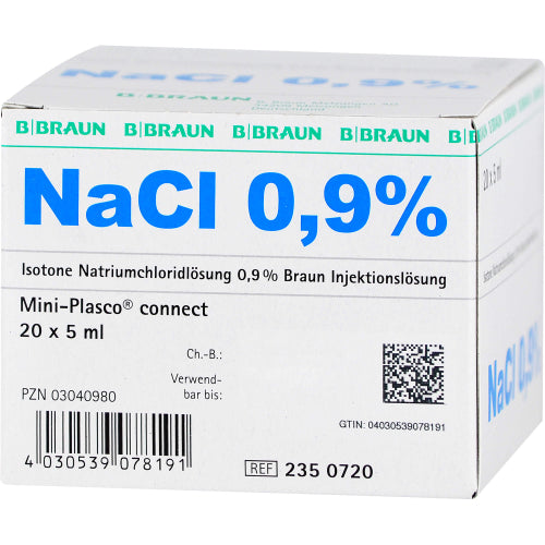 Kochsalzlösung 0,9% Miniplas CON (20X5 ml)