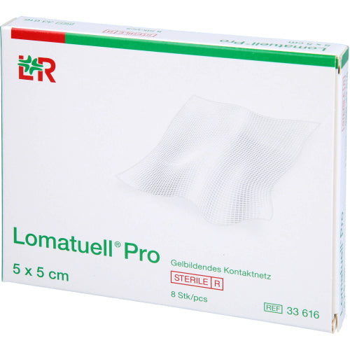 Lomatuell PRO 5x5cm steril (8 Stk.)