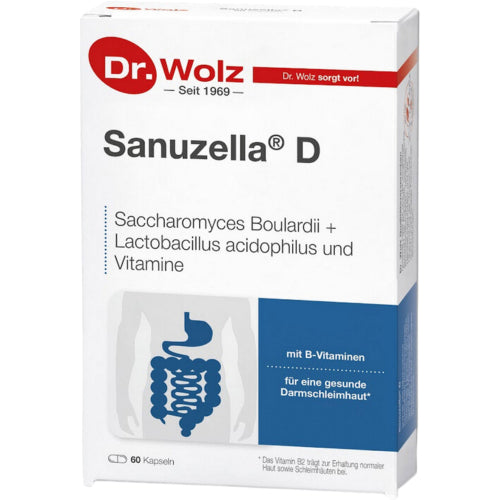 Sanuzella D Zellulosekapsel (60 Stk.)