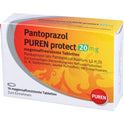 Pantoprazol Puren Protect 20 mg Magensaftresistente Tabletten (14 Stück)