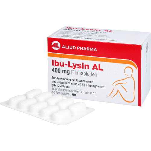 IBU Lysin AL 400mg FTA (50 stk.)