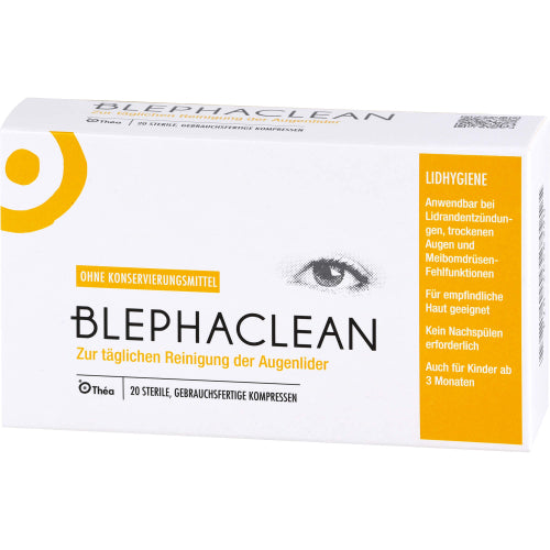 Blephaclean Sterile Kompr (20 stk.)