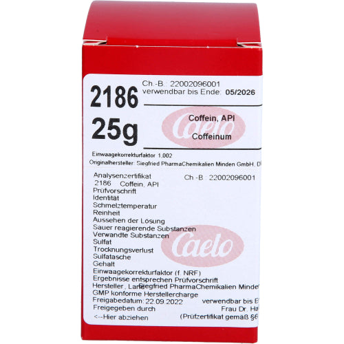 Koffein API (25 g)